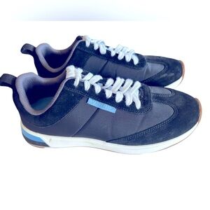 Vionic Womens  BREILYN Tennis  Sneakers Shoes Black with Blue Accents Si…